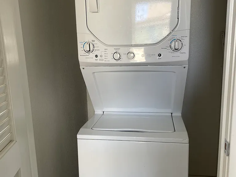 washer and dryer