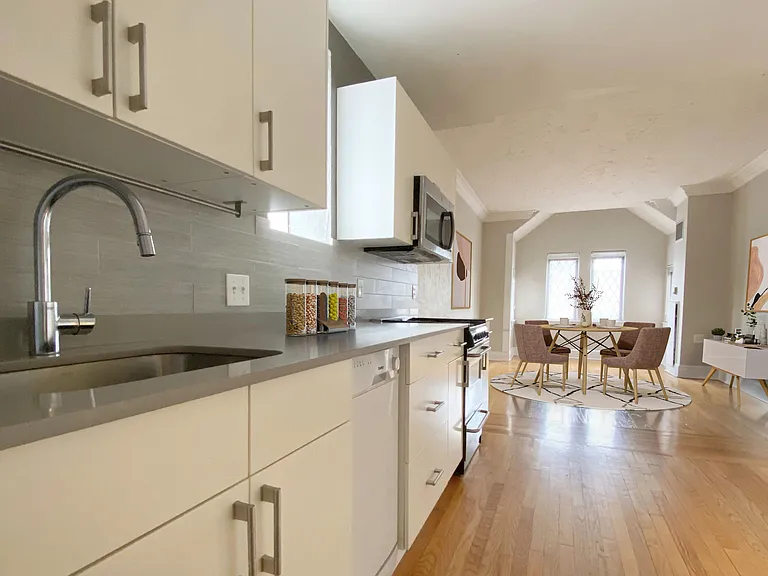 Two Bedroom Kitchen and Living Space - 04 Floorplan