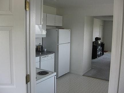 View from laundry to great room