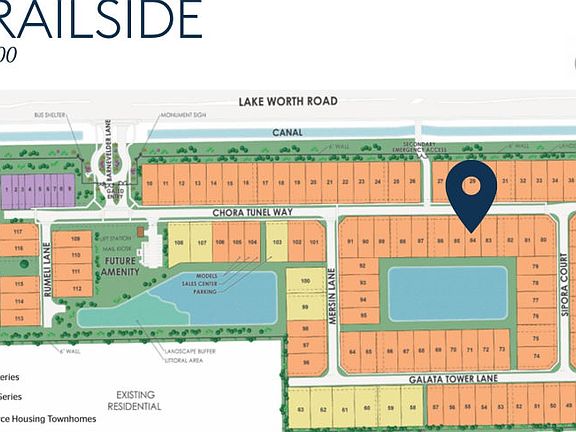 Trailside Homesite 08400 Map