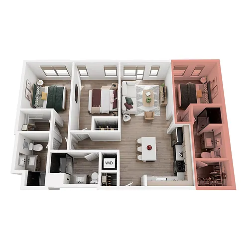 Floor plan C1C