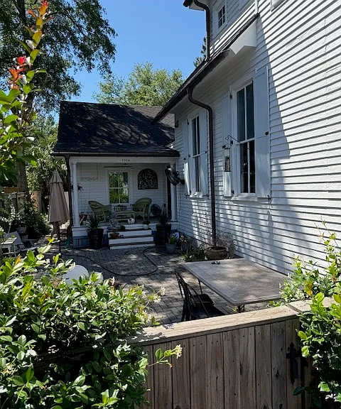 Private patio, Unit A use only.
