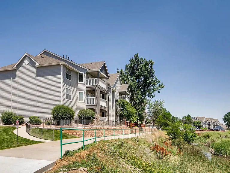 A bike path nearby Eagles Landing at Church Ranch Apartments