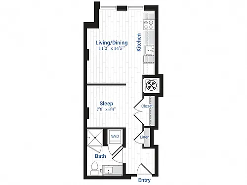 Floor plan S1B