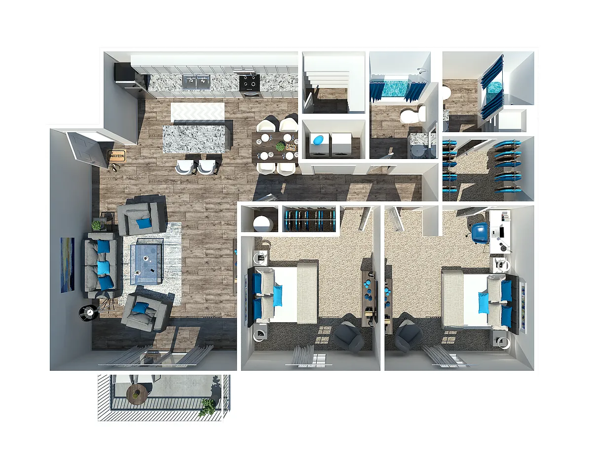Floor plan The Poplar