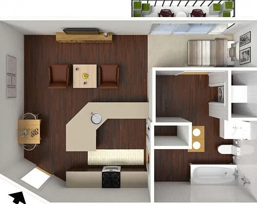Village Square Apartments — Photo 11