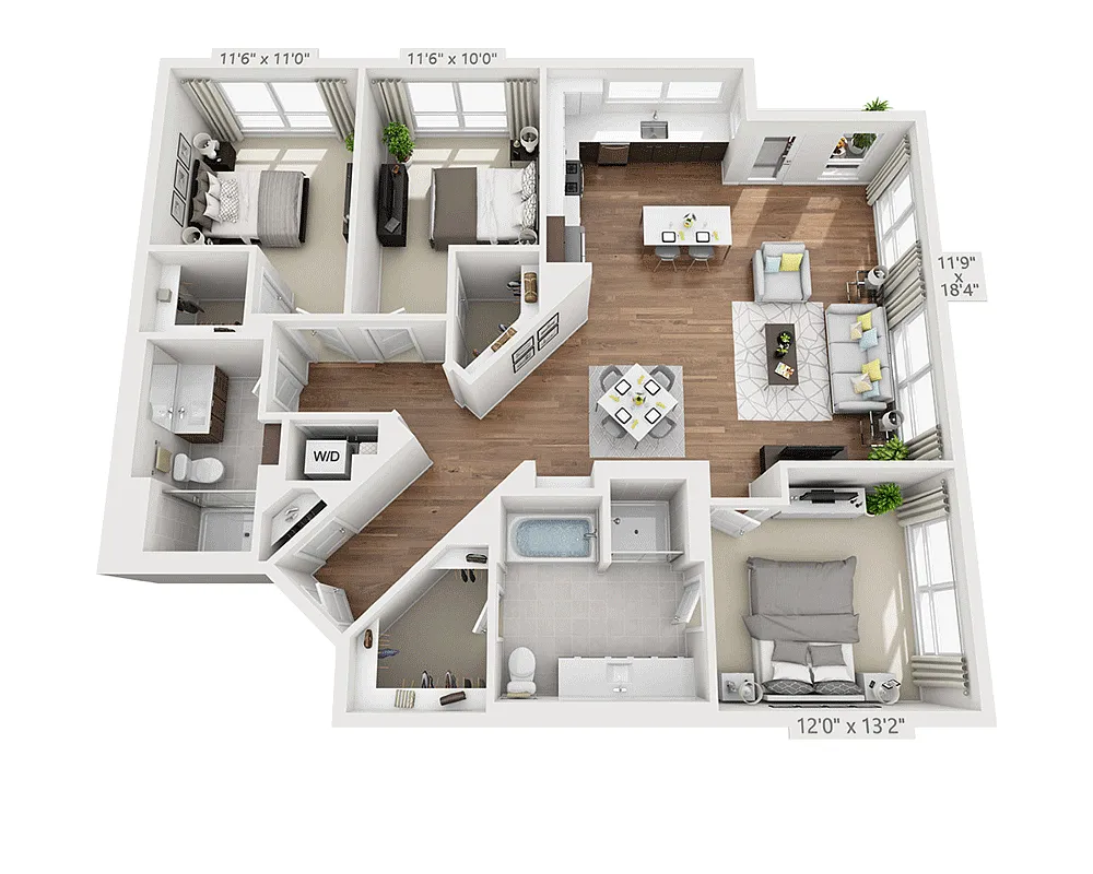 Floor plan C2C