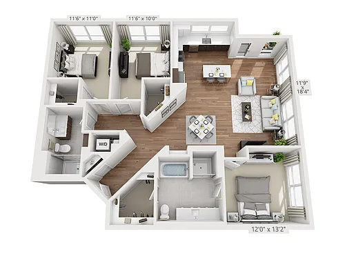 Floor plan C2C