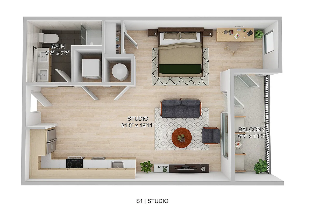 Floor plan S1