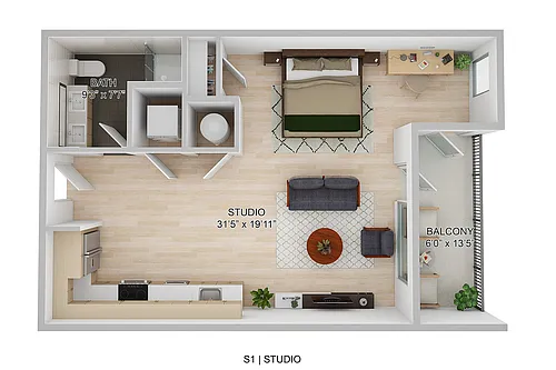 Floor plan S1