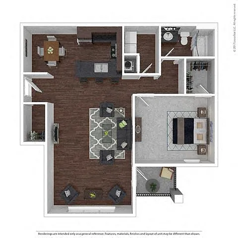 Floor plan Amethyst Great Room