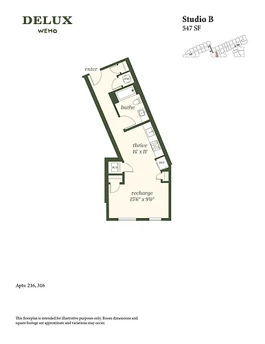 Floor plan S7