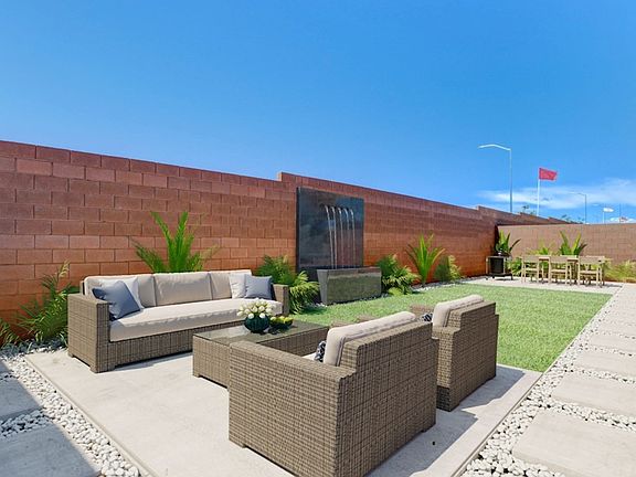 Spring Backyard