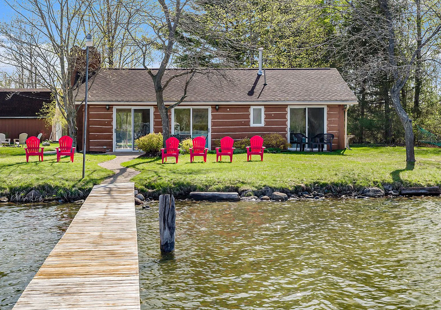 Fully Furnished Lakefront Home on Intermediate Lake Available October 1, 2026 through May 27, 2027 — Photo 1