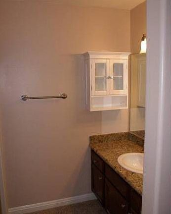 Granite in both bathrooms