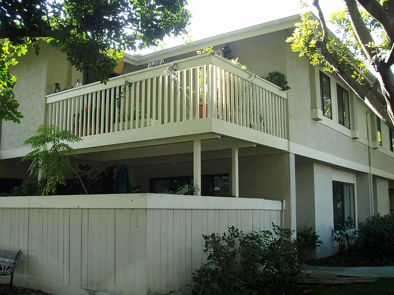 Large porch and patio