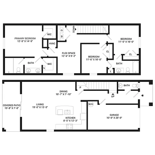 Floor plan Vale
