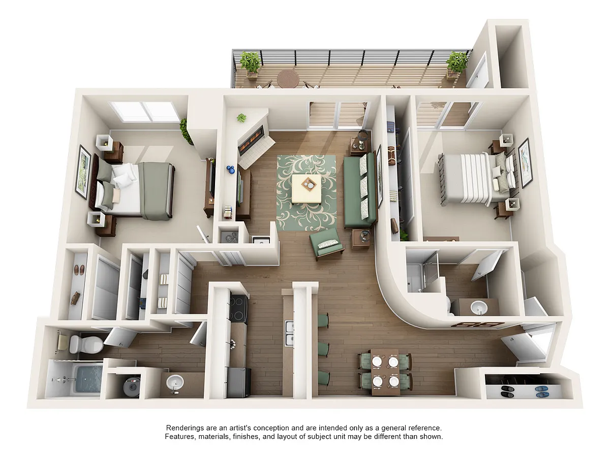 Floor plan Fern