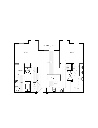 Floor plan B8