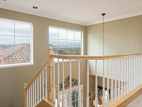 View from upstairs landing