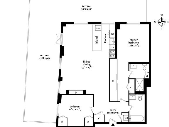 2nd image of 20 Pine St Unit Penthouse 2501