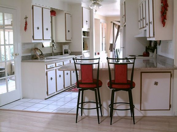 Kitchen with New Granite Tops
