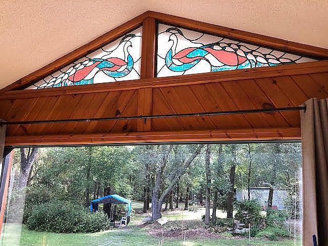 Dining Room look to backyard