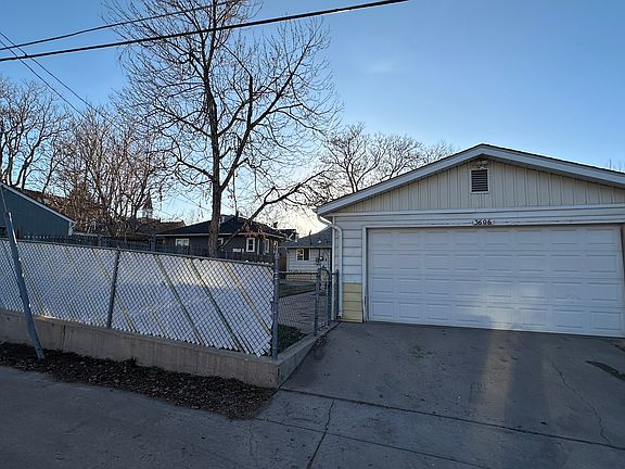 Back of garage from the alley