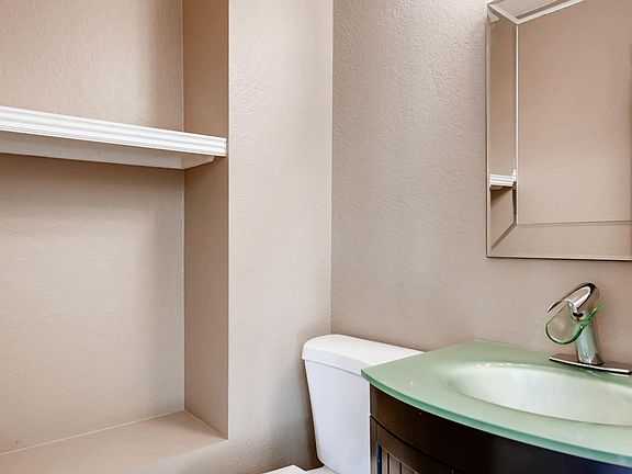 Powder Room - upper level