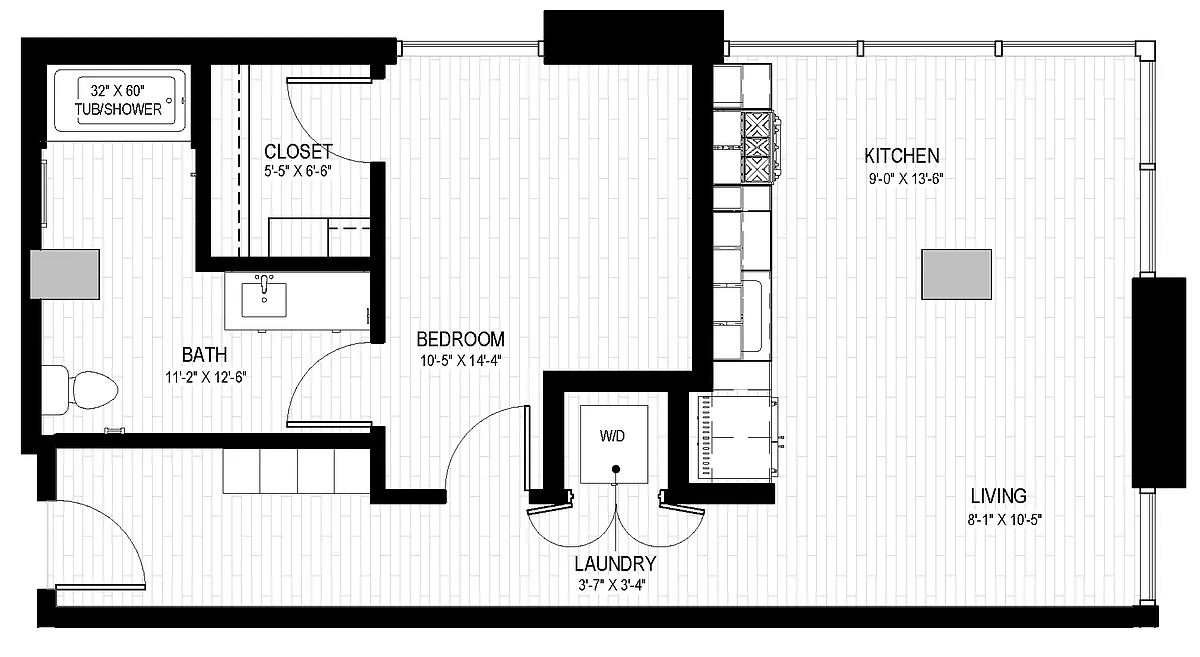 Floor plan A1