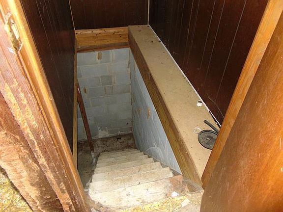 basement stairs