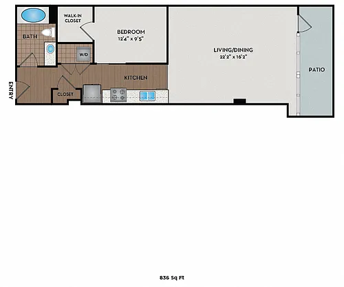 Floor plan Mountain I to XII