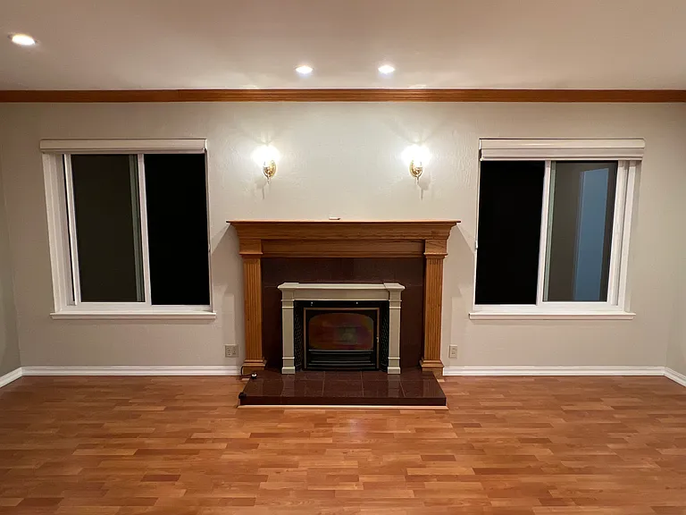 Upgraded energy-efficient living room windows