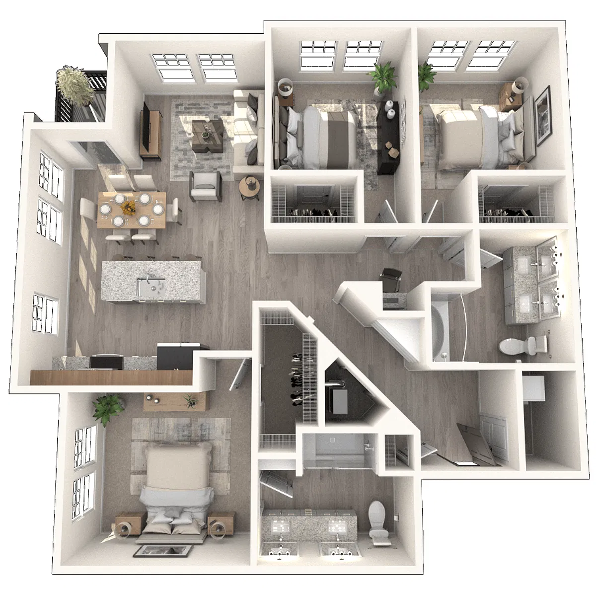 Floor plan C1