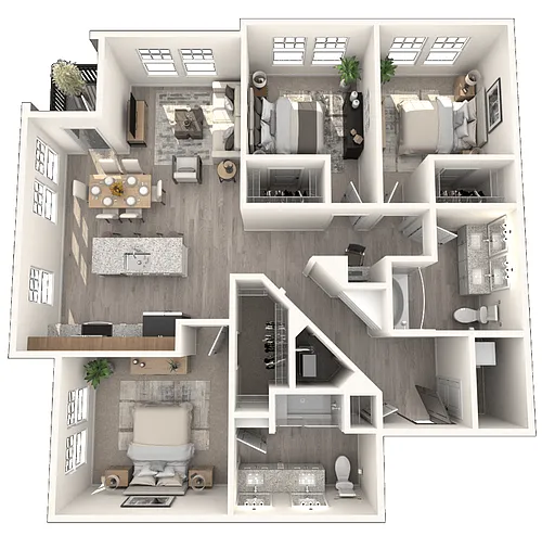 Floor plan C1