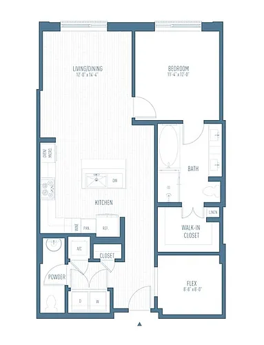 Floor plan A14