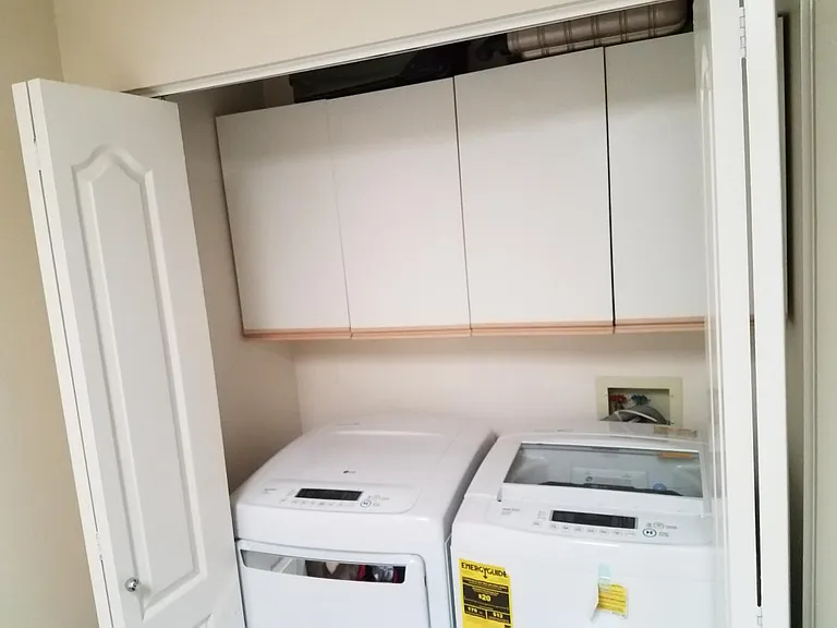 Energy Star HE laundry between bedrooms