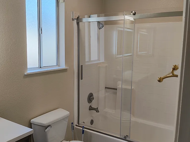 Upstairs Bathroom - New tub door