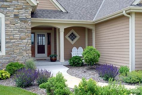 Front Entry and Walk