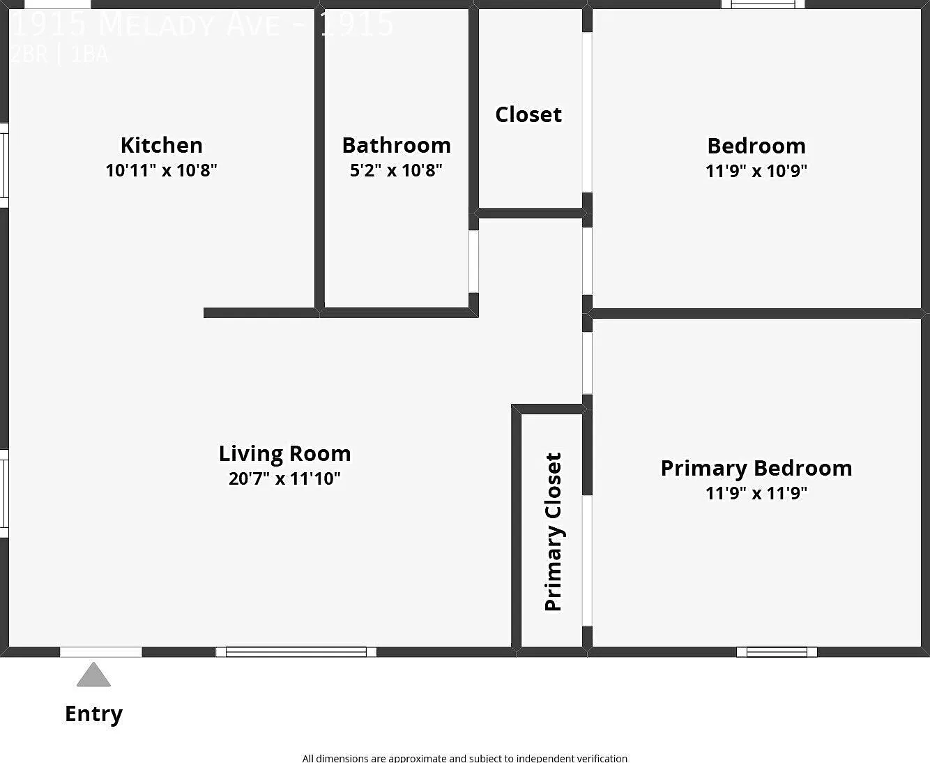 2 bed, 816 sqft, $900 — Photo 2