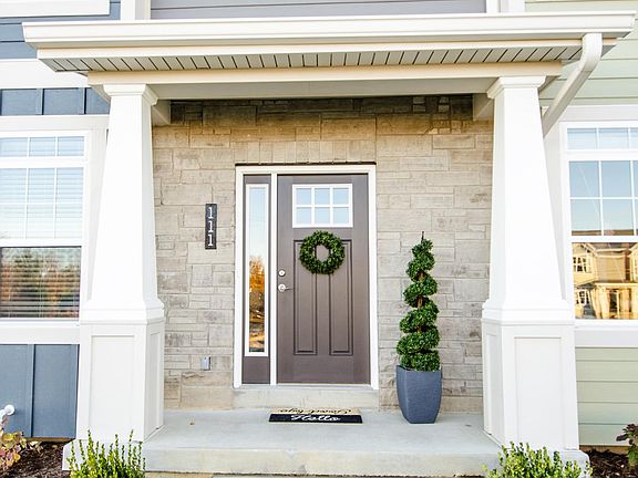 welcoming front porch