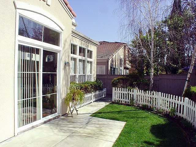 professionally Landscaped Yard