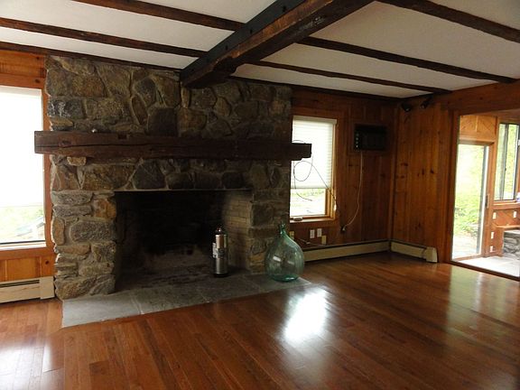 living room fireplace