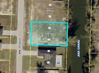 1123 NW 20TH PLACE LOT 24-25, CAPE CORAL, FL 33993