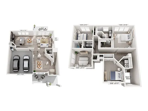 Floor plan Sunlight