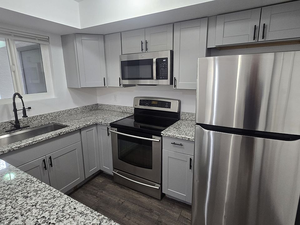 Updated modern kitchen.