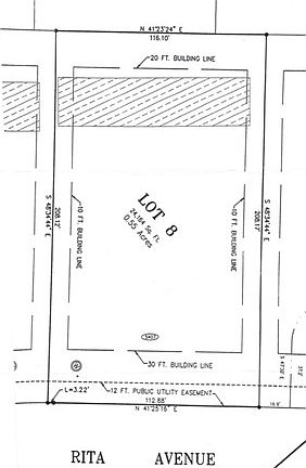 4th image of Rita Ave Lot 8