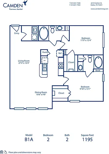 Floor plan B1A
