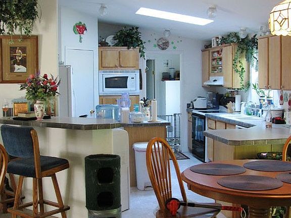 Skylight and breakfast bar