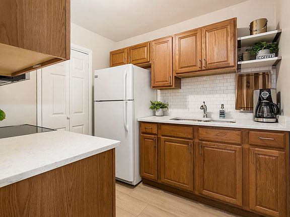 Updated kitchen with quartz countertops